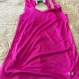 Under Armour Women's Bright Pink Tank Top
